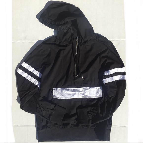 Forever 21 Other - Forever 21 men’s small black half zipper jacket